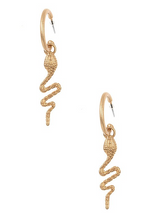 Load image into Gallery viewer, Snake Charmer Earrings
